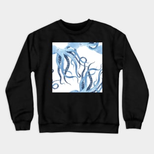 Blue octopus Crewneck Sweatshirt